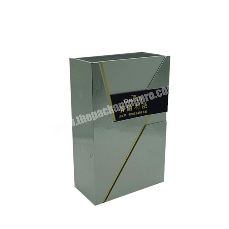 2019 Wholesale laminated box packaging boxes best for wine goblet glasses