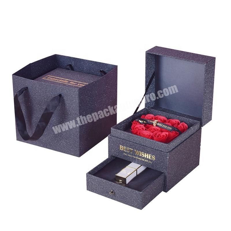 2020 2021 Saint Valentine'S Day Hot Selling Cardboard Perfume Lipstick Gift Packing Boxes For Girlfriend