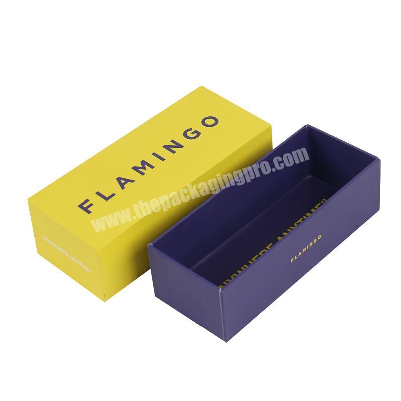 2020 China Supplier Customized Logo gift boxes sunglasses case eyeglasses paper box for glasses
