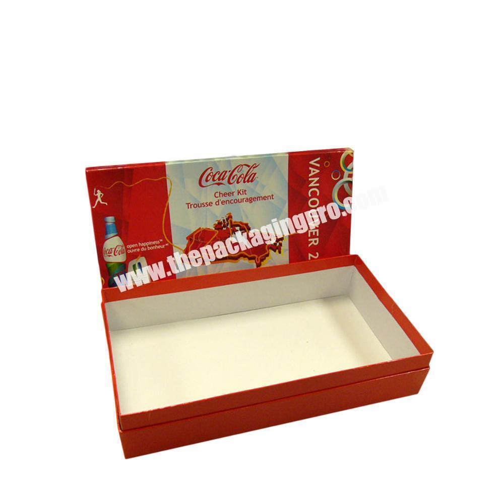 2020 Coco cola gift box large packing box paper storage box