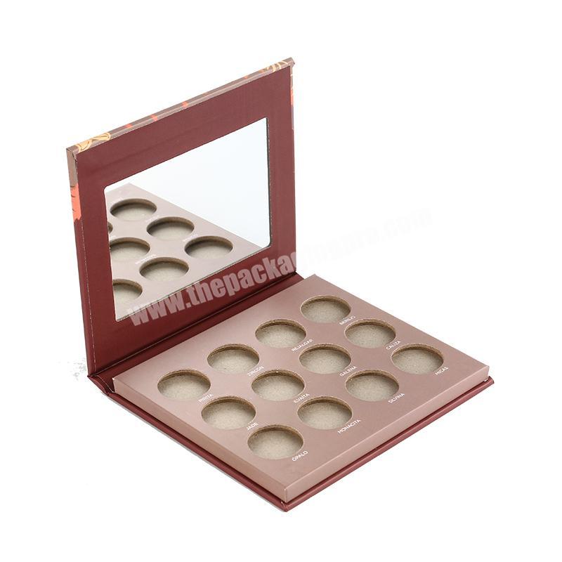 2020 Create your own eyeshadow palette 16 color make up eye shadow palette