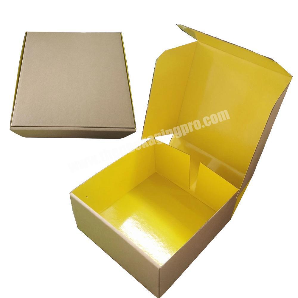 2020 Custom colored cardboard carton packaging corrugated box
