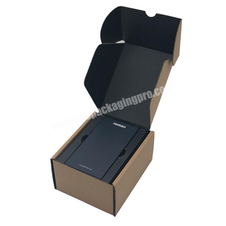 2020 Custom logo corrugated paper packaging boxes