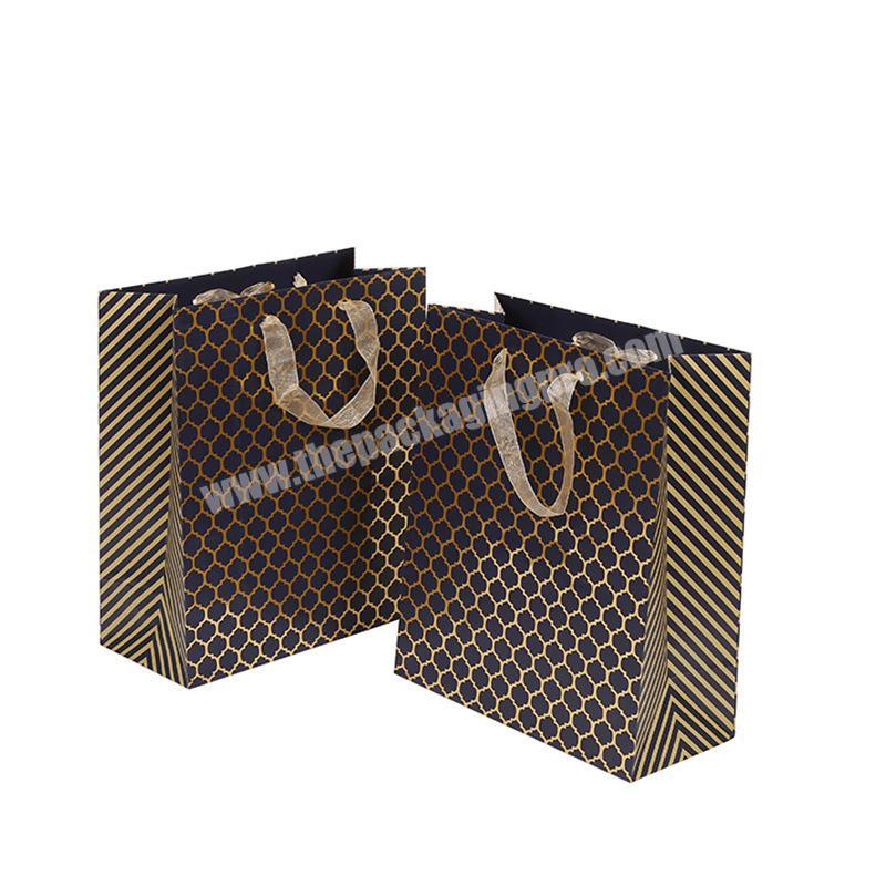 2020  custom Paper Bag with logo print paper shopping bag price paper gift bag made in china
