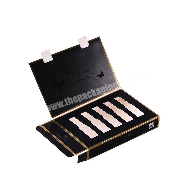 2020 Custom UV printing Gold Cardboard Cosmetic Cleanser Wash Face Cream Packaging Box