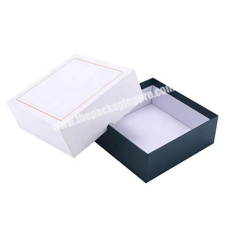 2020 Customized Size Recycled Moving Cardboard Lid And Tray Gift  Box with Logo