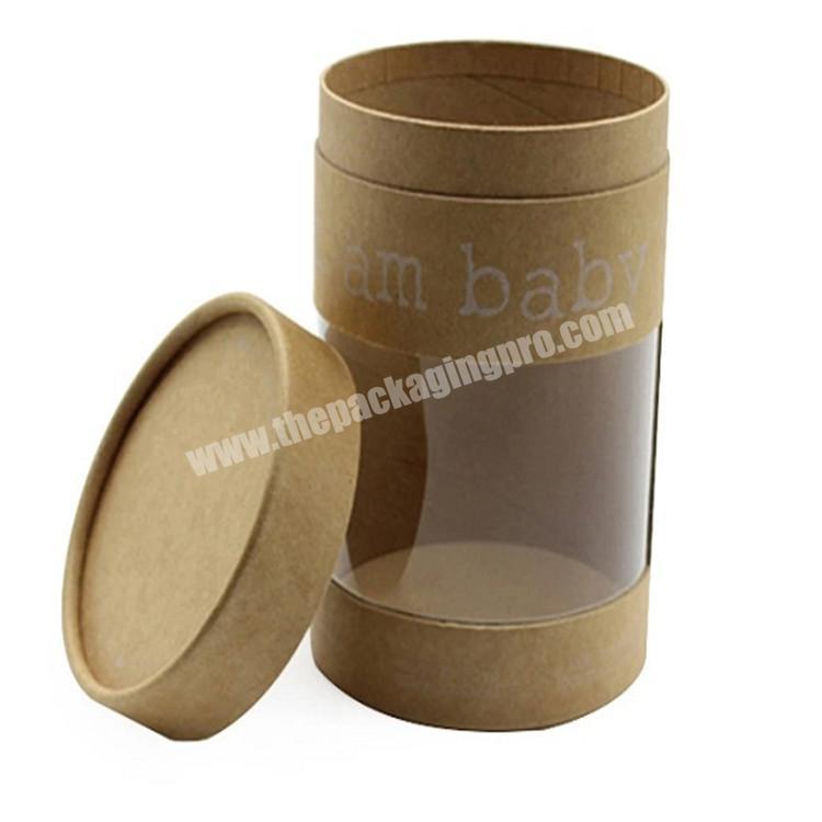 2020 Eco-friendly durable good-looking paper cylinder cardboard gift box pink
