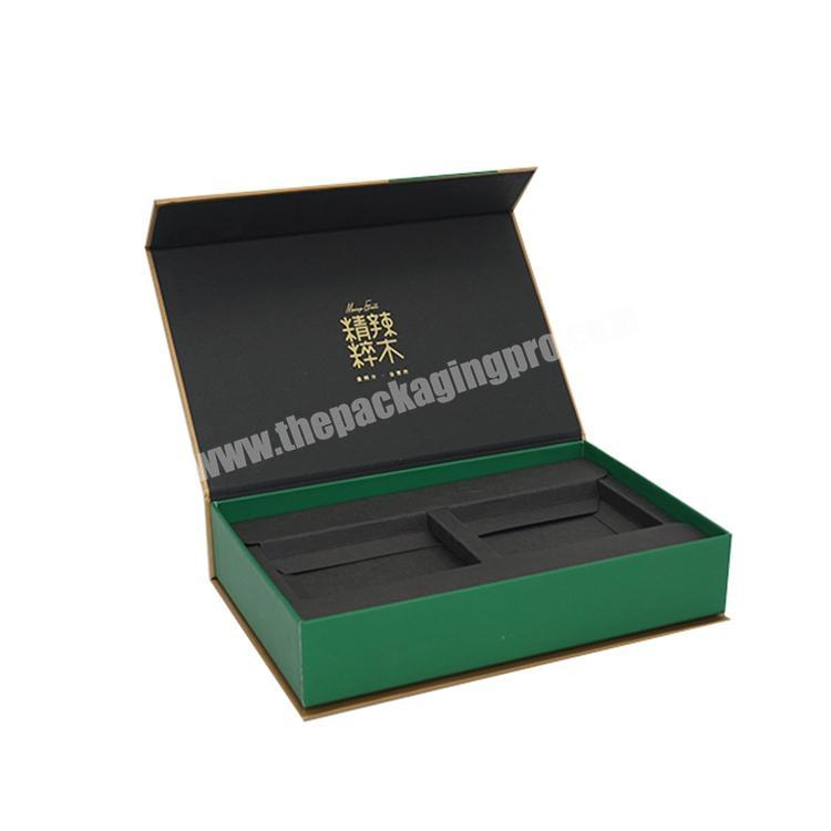 2020 Handmade Custom Logo Stamping Wholesale Retail Packaging Logo Printed Magnetic Gift Boxes