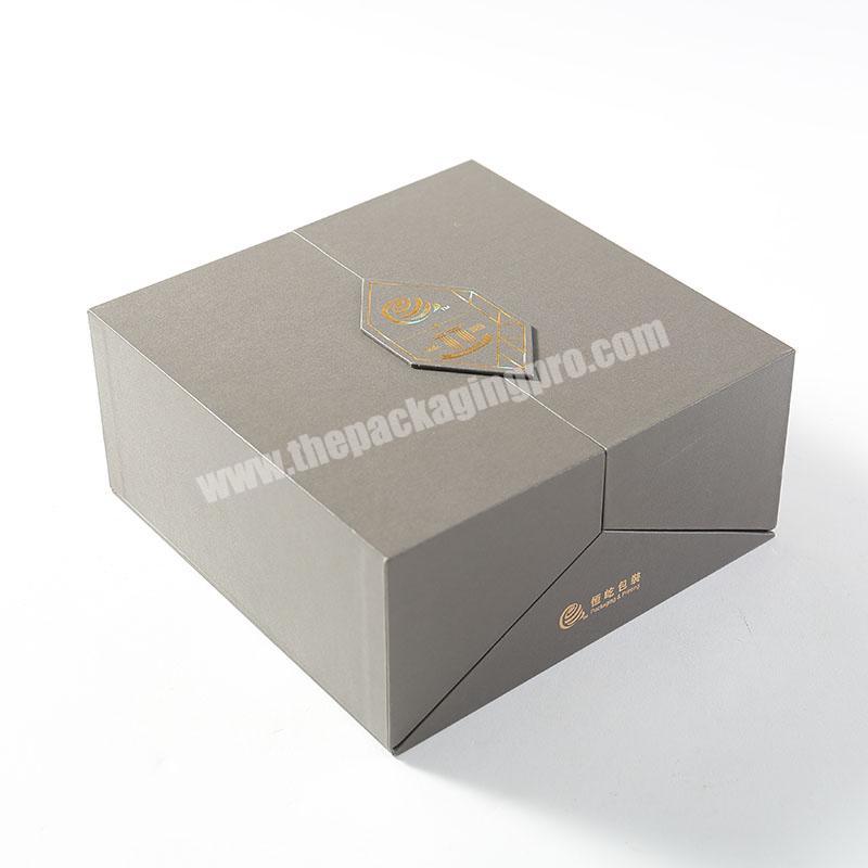 2020 high quality  makeup beauty box with customer logo for women makingup for grey color