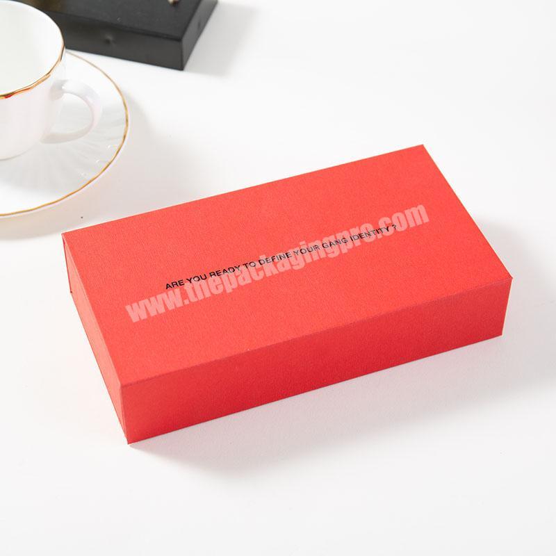2020 high quality  makeup beauty box with customer logo for women makingup for red color