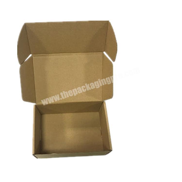 2020 hot sale recycle Kraft paper courier corrugated packaging boxes