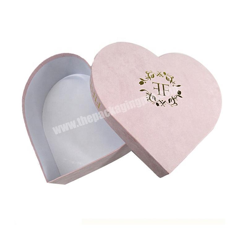 2020 hot sale Superior Quality Pink love heart shaped gift box