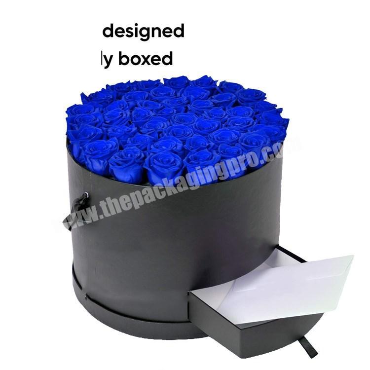 2020 Hot Sell and Popular Manufacturer Wholesale Retail Packaging Luxury Round Shape Flower Gift Box