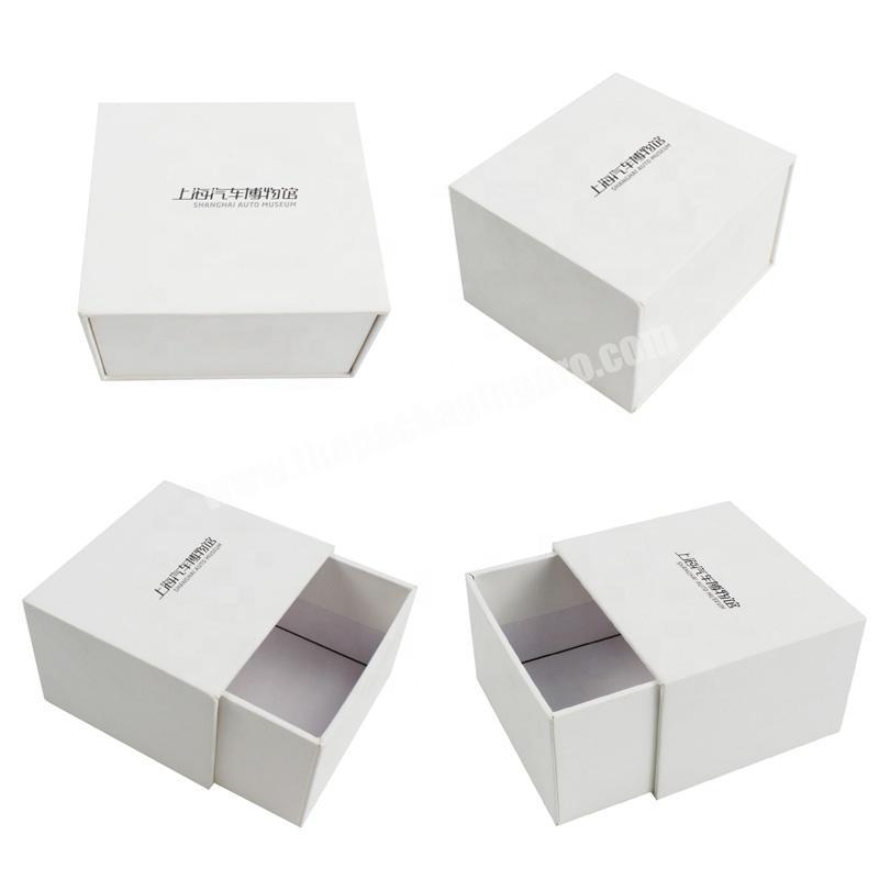2020 New design candle box with drawer sliding lid