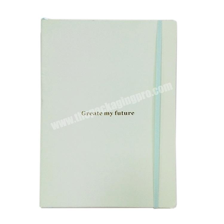 2020 New Design Coated Paper Cover Notebook  Recycle Fashionable Diary