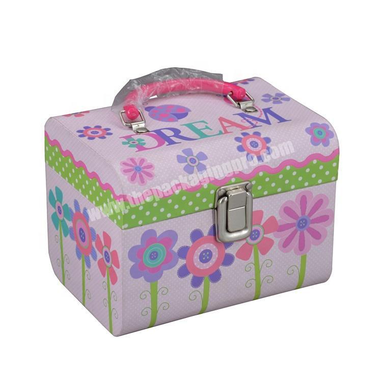 2020 New Design Custom luxury paper cardboard bridesmaid suitcase gift box with lid