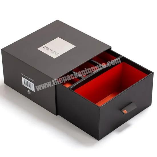 2020 New design custom Rigid Cardboard Divided Insert Gift Packaging Paper Box