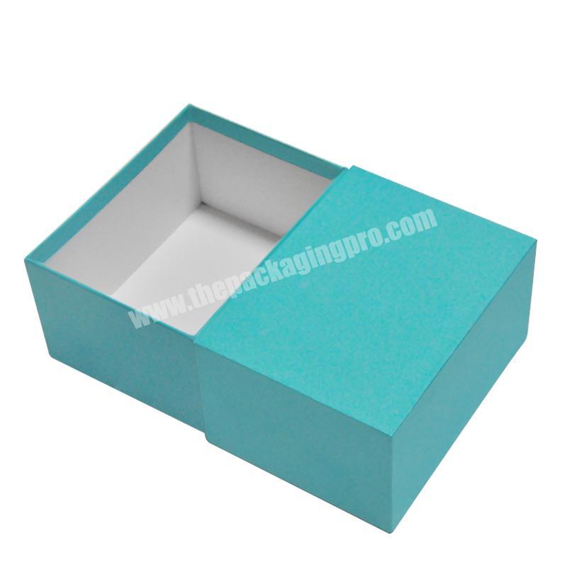 2020 New Product Wholesale Custom Drop Front Hand Carry Slide Drawer Cajas De Zapatos Logo Shoe Storage Box 2020