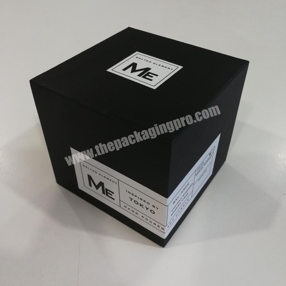 2020 popular candle box cardboard packaging boxes customized paper box