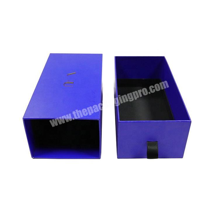 2020 Popular Drawer Type Custom Shoe Boxes With Logo And Silk Bag