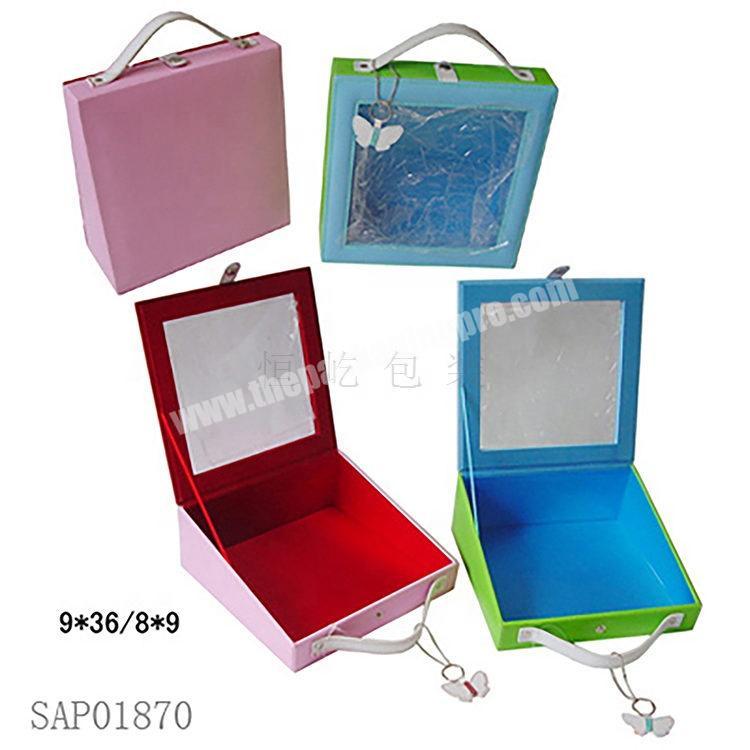 2020 popular jewelry box accessories  high-end level customer made  children toy box colorful