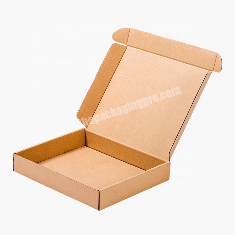 Low cost custom printing clothing mailer shipping subscription carton kraft packaging box
