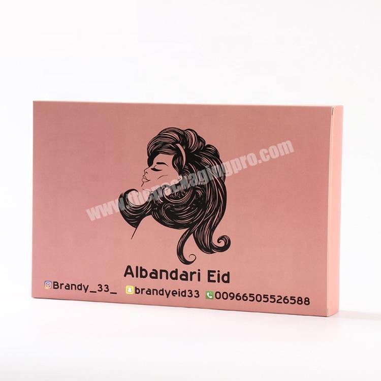 Good Price Braid Lace Gift Wig Packaging Box With Foam Insert