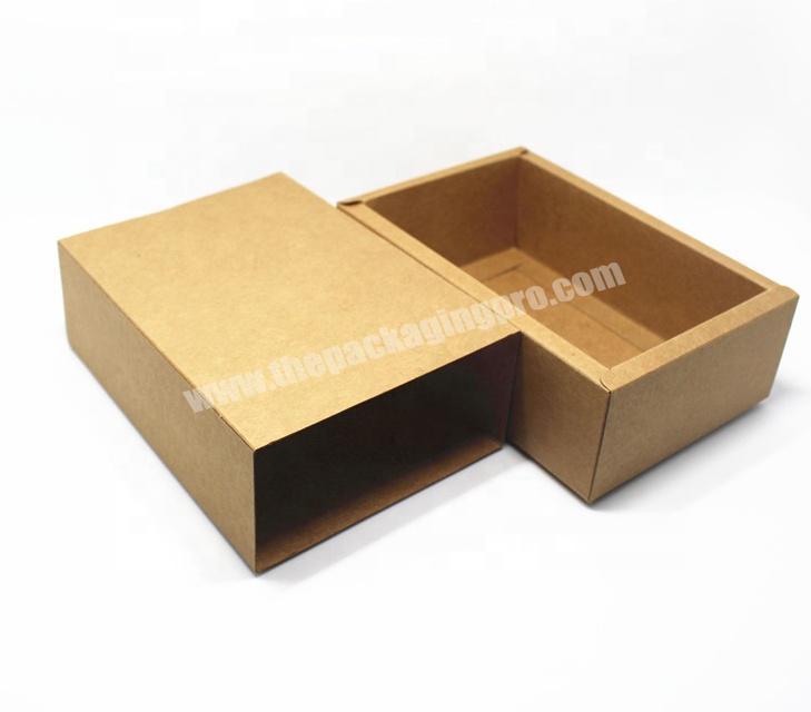 Creative Factory Corrugated Kraft Paper Packaging  Slipper Box