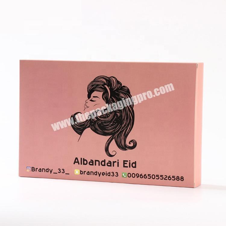Good Price Braid Lace Gift Wig Packaging Box With Foam Insert