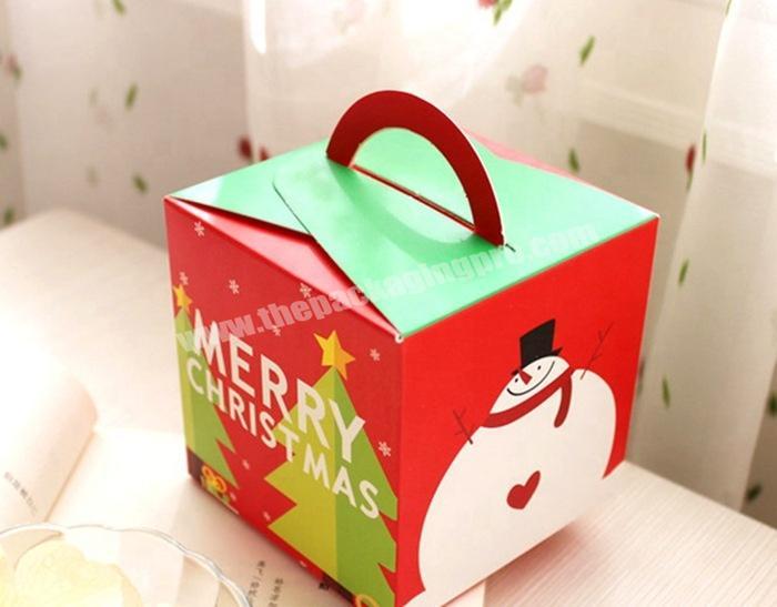 Wholesale ready to ship Food Gift Packaging Christmas paper cake box