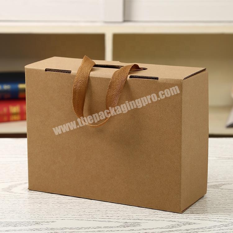 Custom Kraft Recycled Gift Shoe Box With Logo