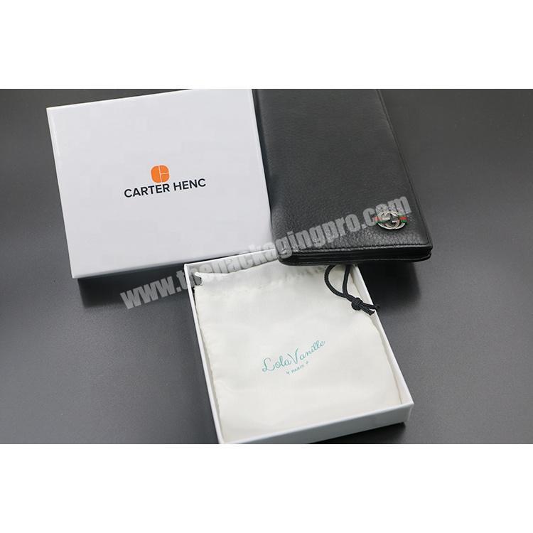 White Square Gift Packaging Wallet Box