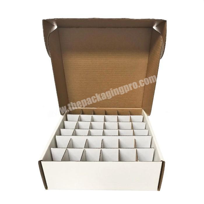 Shenzhen factory supply E flute corrugated mailer box with kraft