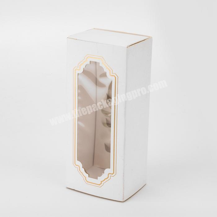 customized high quality macaron box clear pvc window unique design printing box hot sale sliding gift box for macaron