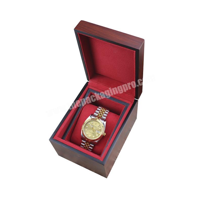 Luxury Customize Logo Cheap Wooden Watch Gift Box For Women
