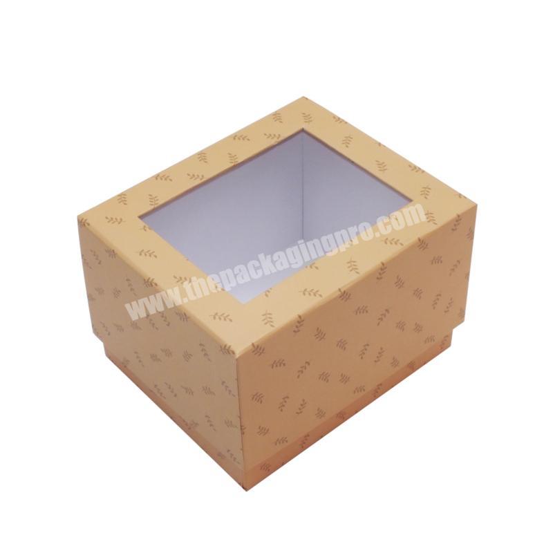 Custom promotion paper gift box packaging folding paper box