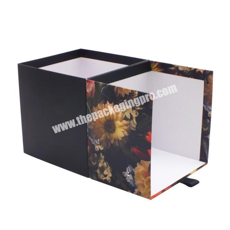 Custom Custom package square cupcake china new fashion cheap cardboard gift box