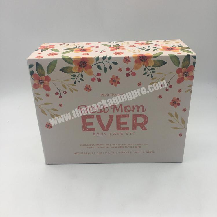 Elegant Customized Cardboard Sliding Gift Paper Packaging Box Carton For Bags