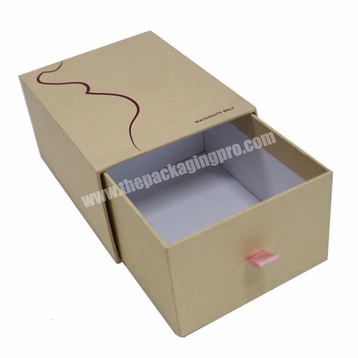 Wholesale Recycled Cardboard Packaging Paper Drawer Shoe Box with Customized Logo