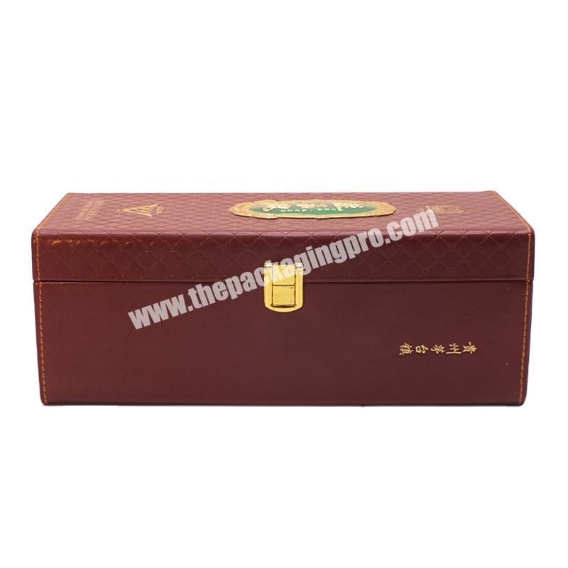 Luxury Cheap Red  Single Wine Box Display Box