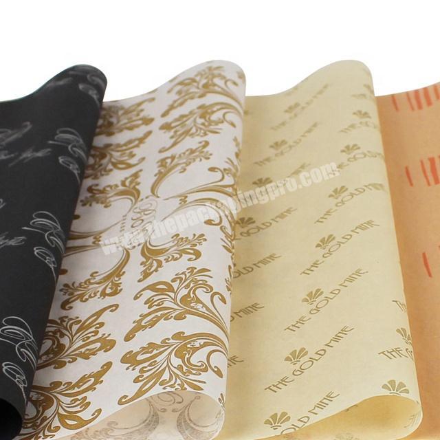 Custom printed soft free clothing gift decorations wrapping tissue paper for apparel packaging