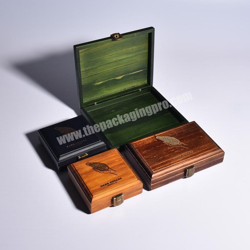 Luxury Custom Christmas Eve Wooden Engraved Box