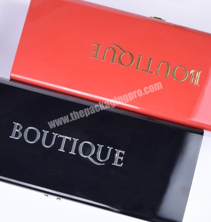 Wholesale Custom Logo Red Wine Wooden Gift Boxes Supplier