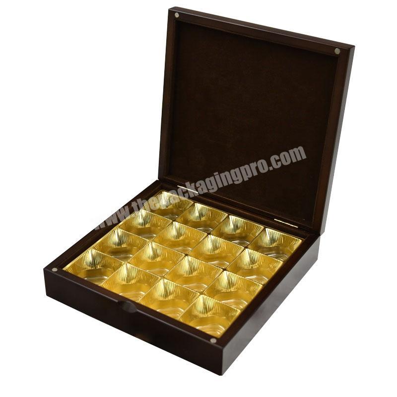 Luxury Empty Chocolate Packaging Box Luxury With Paper Divider