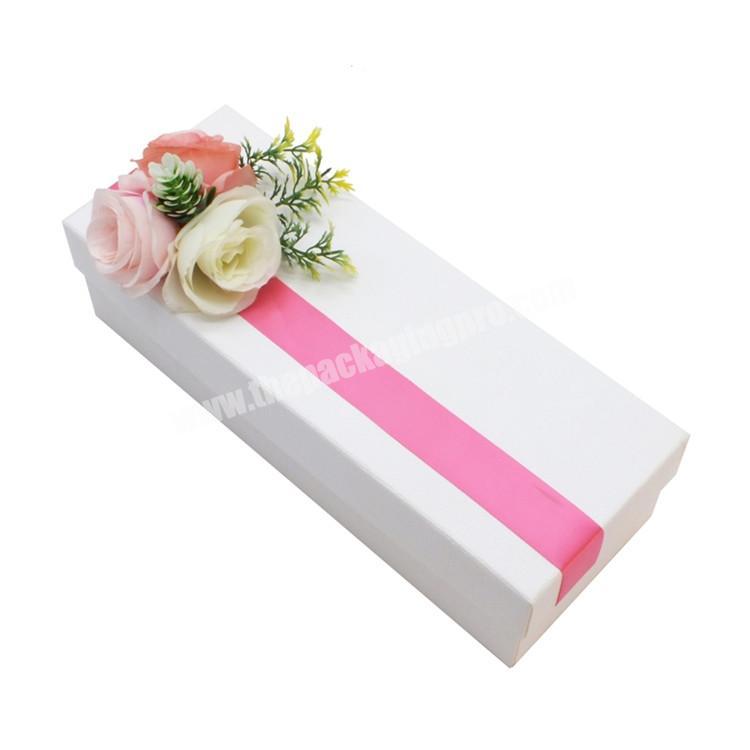 luxury high quality fancy jewelry flat delivery gift box
