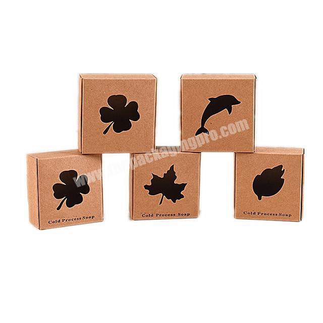 Wholesale High Quality Custom Kraft Cute Cartoon Handmade Boxes For Packing Soaps