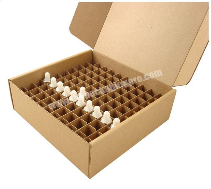 cardboard boxes with dividers for factory