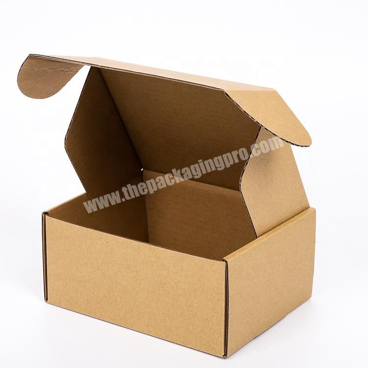 Hot Sale Custom Printed Logo Recycled Cardboard Shoe Box 5 Layer Brown Kraft Corrugated Shoes Carton