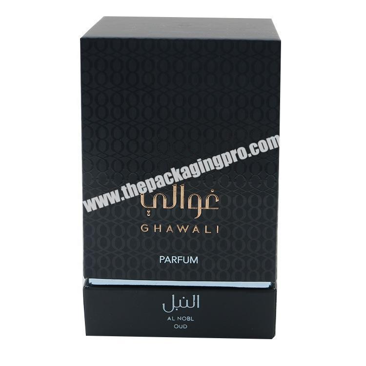Luxury Custom Gift Box Paper Perfume Packaging Box With Logo Stamping
