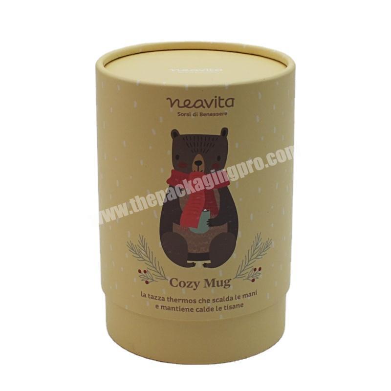 Wholesale Manufacturer Custom Round Cardboard Paper Packaging Candle Box Tube